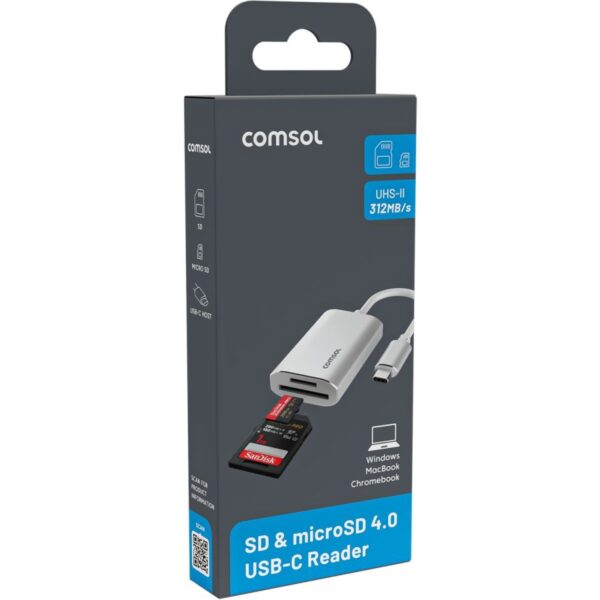 USB-C to SD and micro SD 4.0 Reader - Image 2
