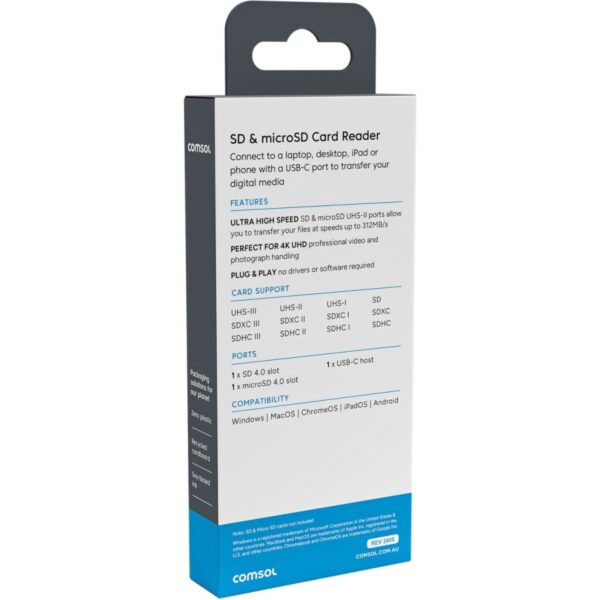 USB-C to SD and micro SD 4.0 Reader - Image 3