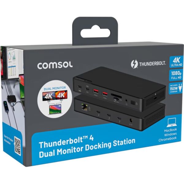 Thunderbolt 4 Dual Monitor Dock - Image 2